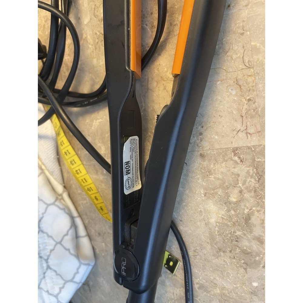 iPro 360 Salon Ceramic Flat Iron Adjustable Temp Hair Straightener NWOT - Picture 2 of 5